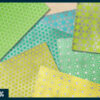 Rainbow silver foil honeycomb digital paper Rainbow silver foil honeycomb digital paper