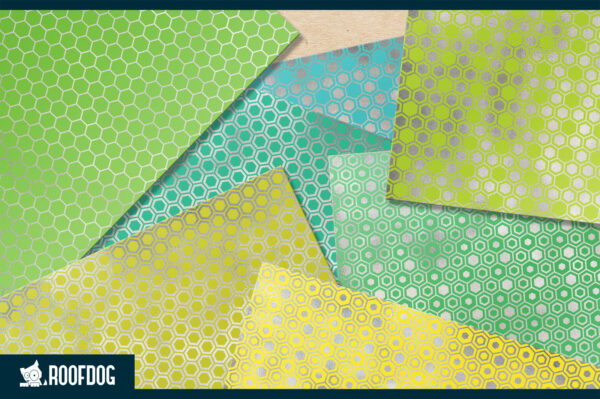 Rainbow silver foil honeycomb digital paper Rainbow silver foil honeycomb digital paper