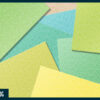 Rainbow wave digital paper