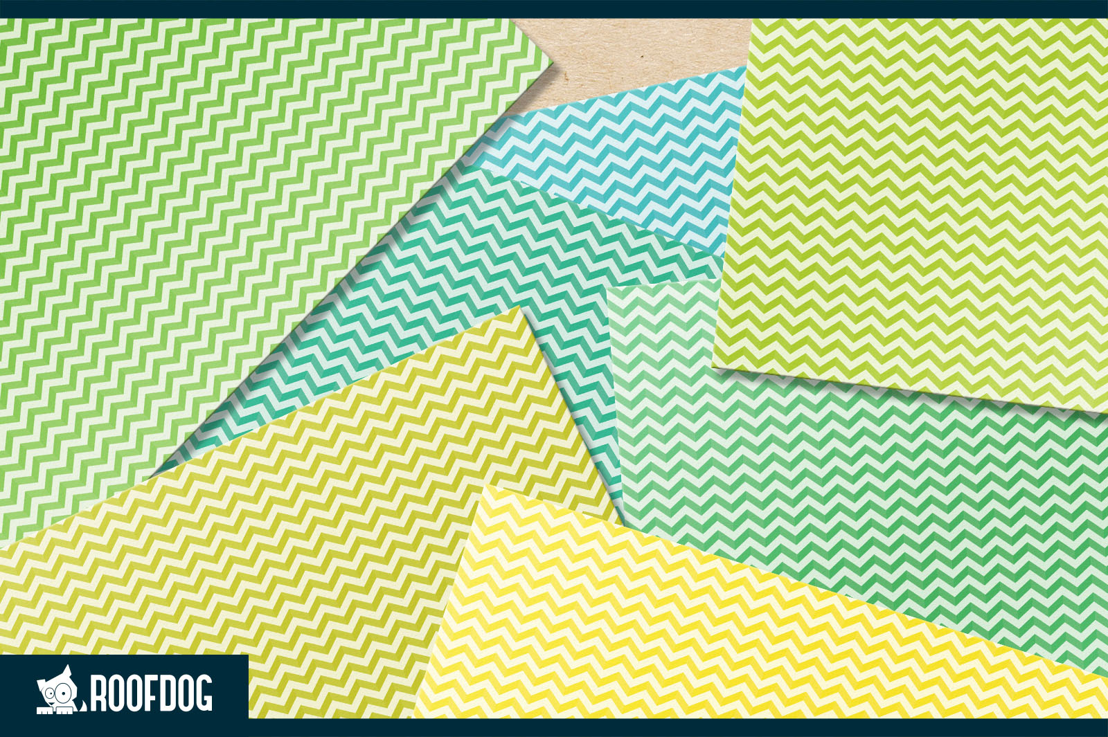 Rainbow chevron digital paper Rainbow chevron digital paper
