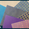 Rainbow gold foil honeycomb digital paper Rainbow gold foil honeycomb digital paper