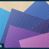 Rainbow polka dot digital paper