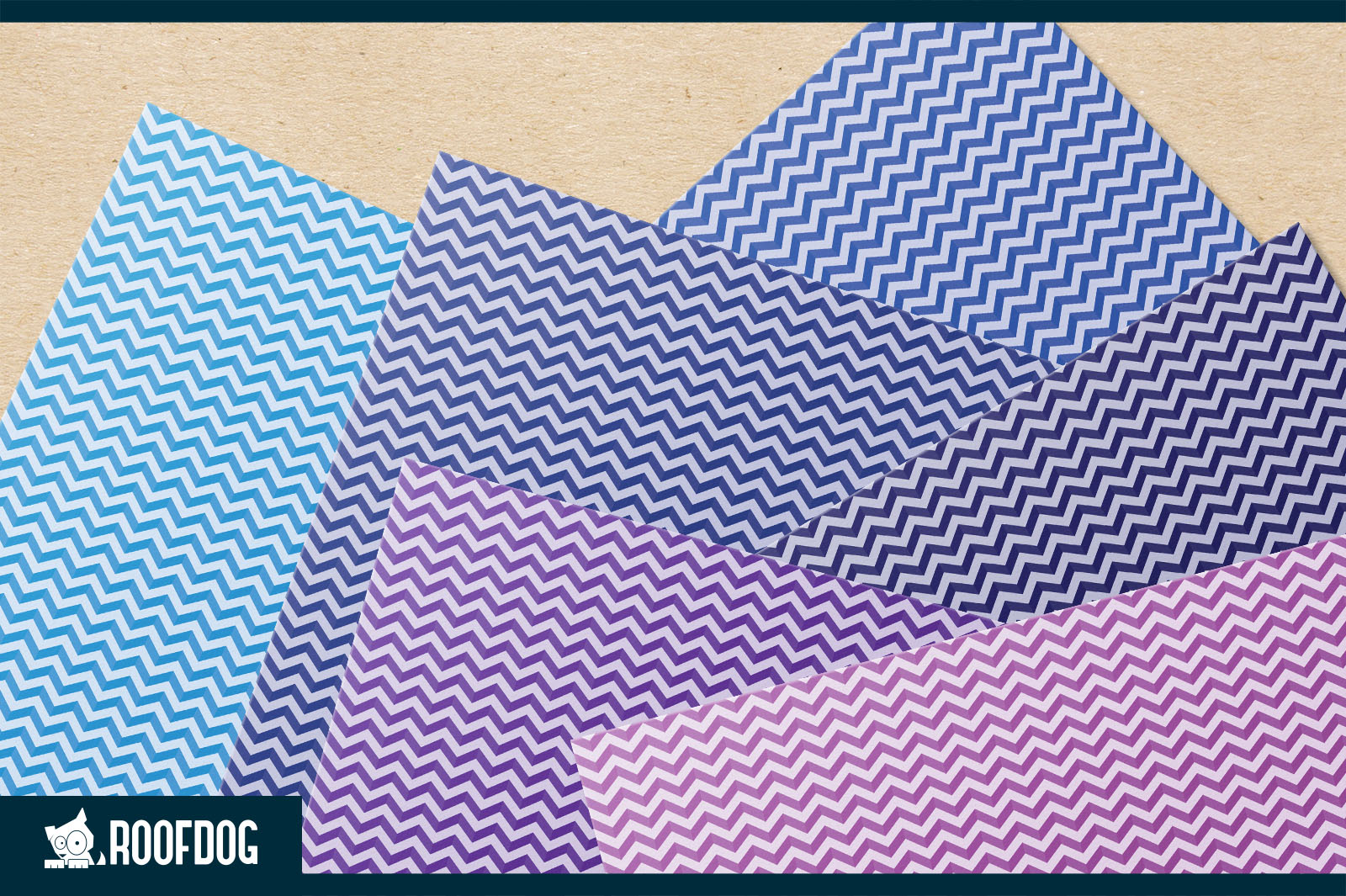 Rainbow chevron digital paper Rainbow chevron digital paper