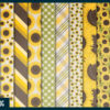Sunflower digital paper Sunflower digital paper