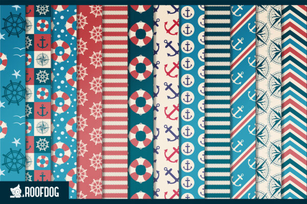 Nautical digital paper Nautical digital paper