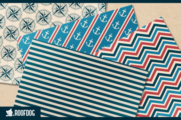 Nautical digital paper Nautical digital paper