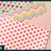 Valentines hearts digital paper Valentines hearts digital paper