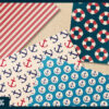 Nautical digital paper Nautical digital paper