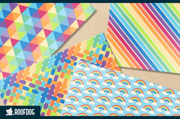 Pastel rainbow digital paper Pastel rainbow digital paper