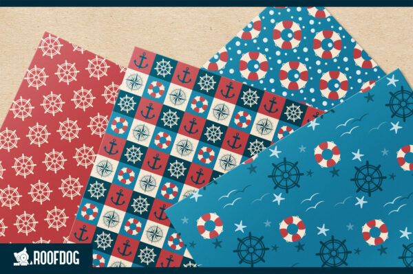 Nautical digital paper Nautical digital paper