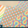 Pastel rainbow digital paper Pastel rainbow digital paper