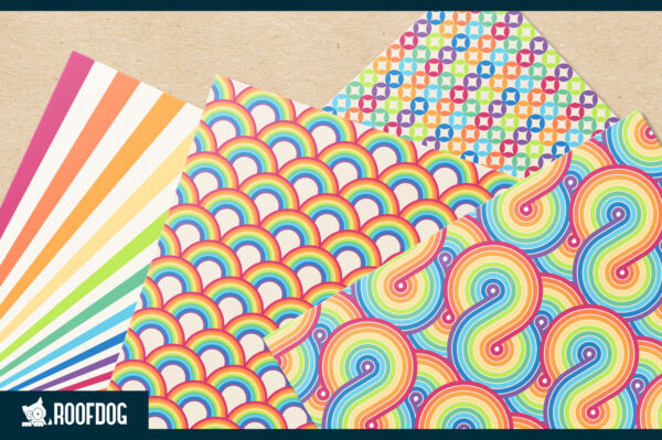Pastel rainbow digital paper Pastel rainbow digital paper