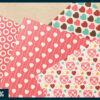 Valentines hearts digital paper Valentines hearts digital paper