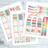 Rainbow planner printables—EC Planner Rainbow planner printables—EC Planner