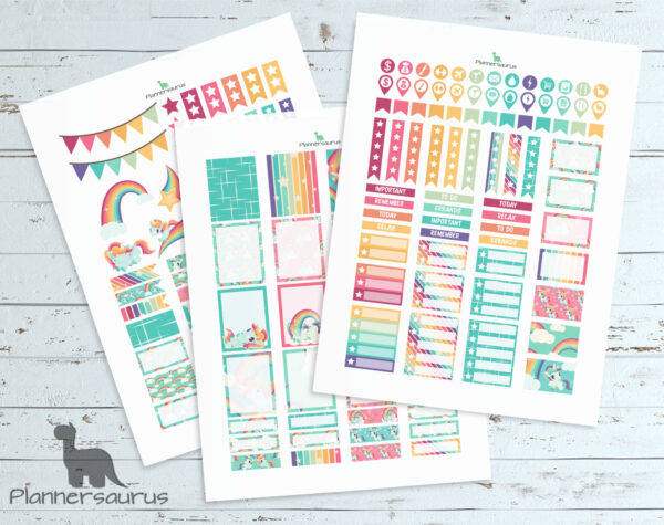 Unicorn planner printables—EC Planner Unicorn planner printables—EC Planner