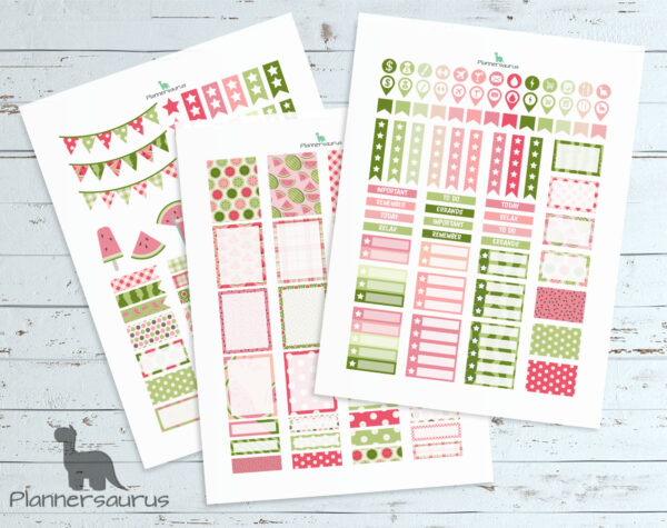 Watermelon planner printables—EC Planner Watermelon planner printables—EC Planner