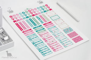 Flamingo planner printables—EC Planner
