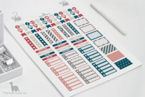 Fourth of July planner printables—EC Planner