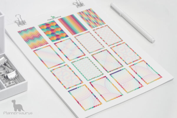 Rainbow planner printables—HPC Rainbow planner printables—HPC