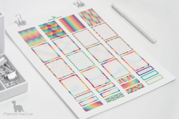 Rainbow planner printables—EC Planner Rainbow planner printables—EC Planner