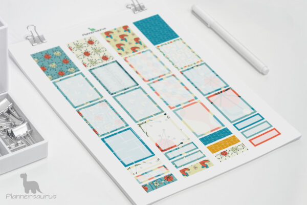 1950s Atomic planner printables—EC Planner