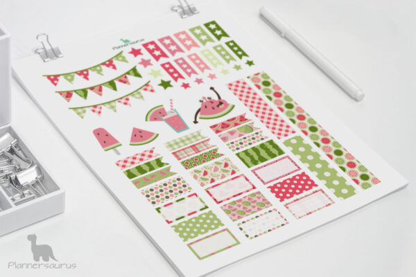 Watermelon planner printables—EC Planner Watermelon planner printables—EC Planner