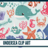 Undersea clip art Undersea clip art