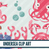 Undersea clip art Undersea clip art