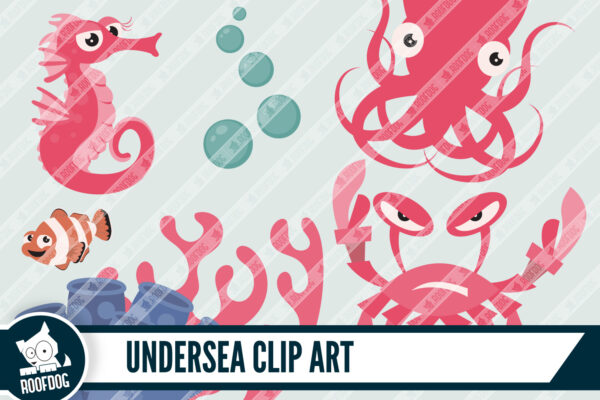 Undersea clip art Undersea clip art