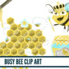 Busy bee clip art