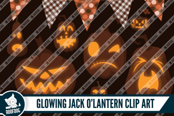 Glowing Jack O Lantern clip art Glowing Jack O Lantern clip art