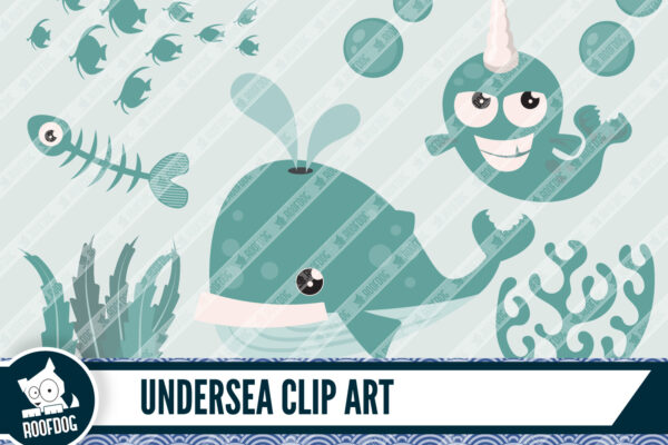 Undersea clip art Undersea clip art